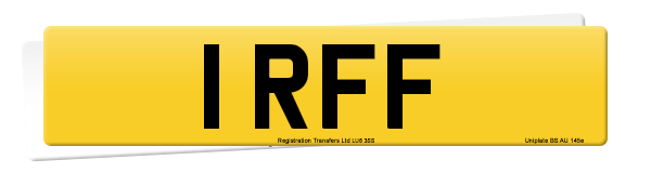 Registration number 1 RFF